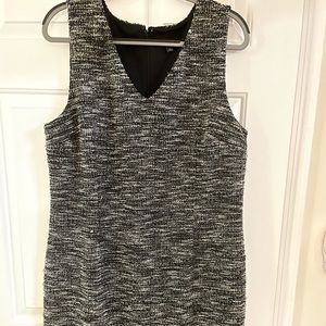 Ann Taylor Loft Factory Sheath dress 16 grey